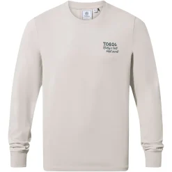 Hecky Mens Long Sleeve T-Shirt - Raincloud