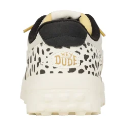 HEYDUDE Hayden Shine Womens Trainers - Ivory/Multi