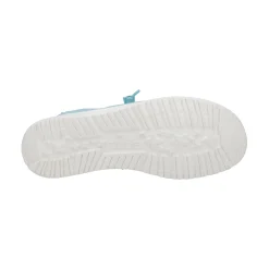 HEYDUDE Wendy Womens Canvas Shoe - Turquoise