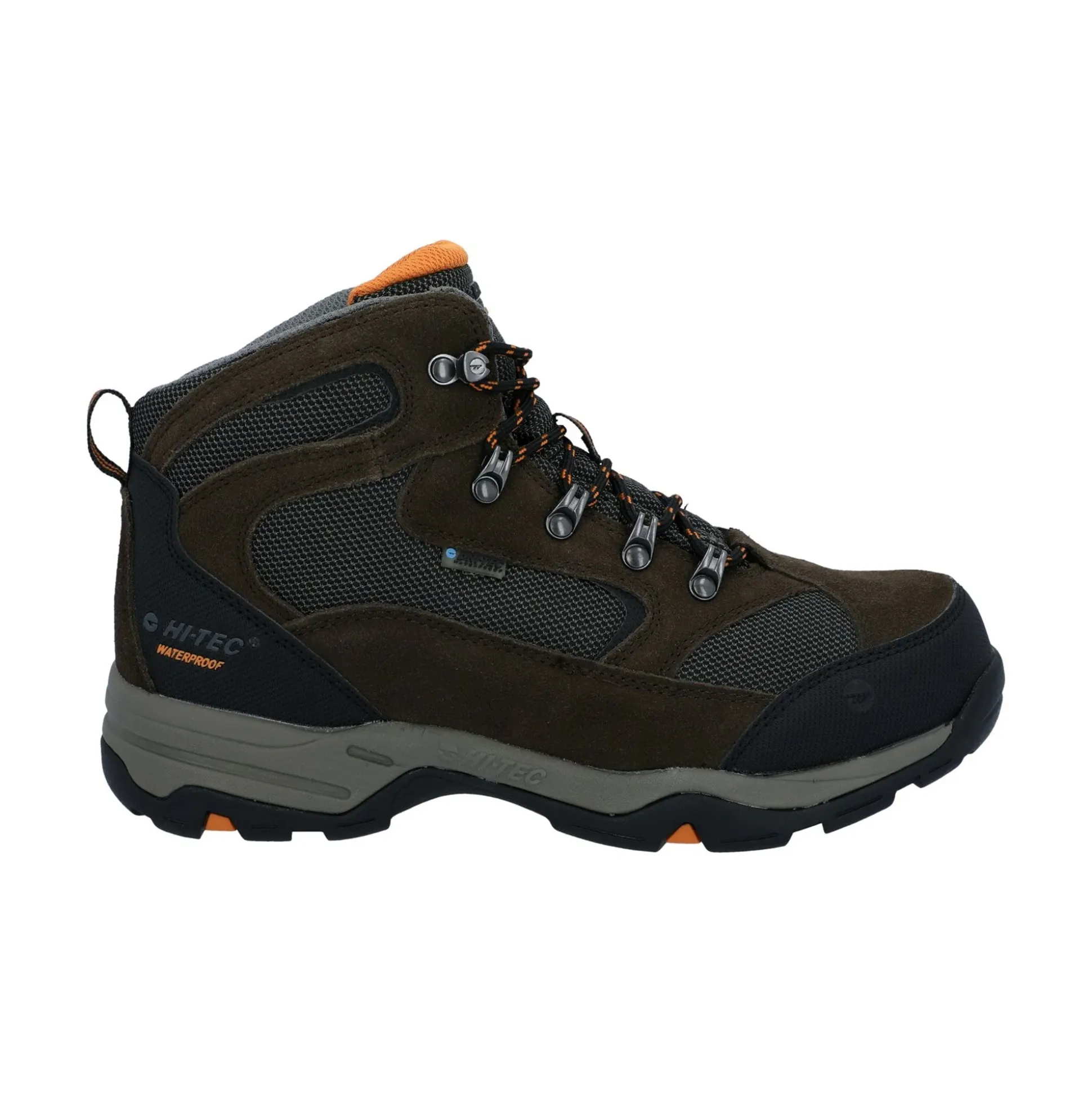 Hi-Tec Storm Wide Mens Boot - Dark Chocolate/Dark Taupe