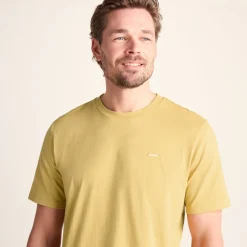 Howard Mens 100% Cotton Supersoft T-Shirt - Pale Amber