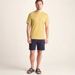 Howard Mens 100% Cotton Supersoft T-Shirt - Pale Amber