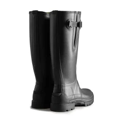 Hunter Balmoral Adjustable Mens Wellington - Black