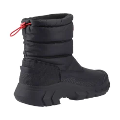 Hunter Intrepid Short Mens Snow Boot - Black