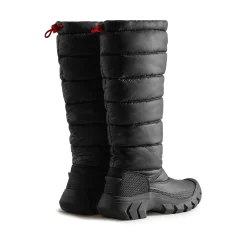 Hunter Intrepid Tall Womens Snow Boot - Black