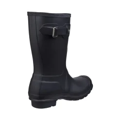 Hunter Original Short Womens Wellington Boots - Black