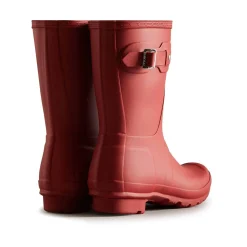 Hunter Original Short Womens Wellington Boots - Red