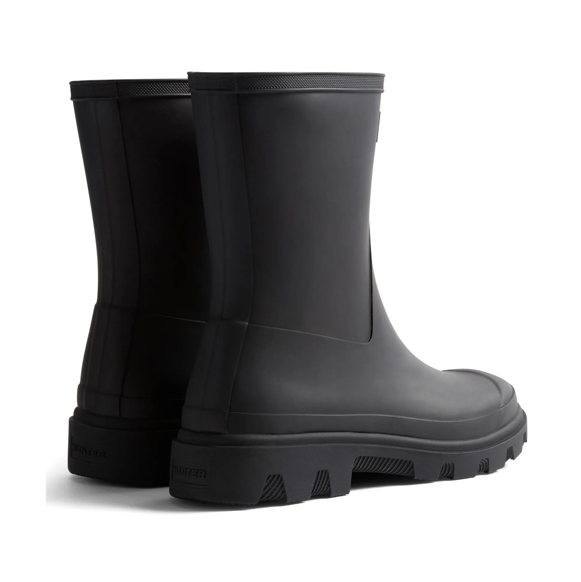 Hunter Unisex Downpour Short Boot Mens - Black