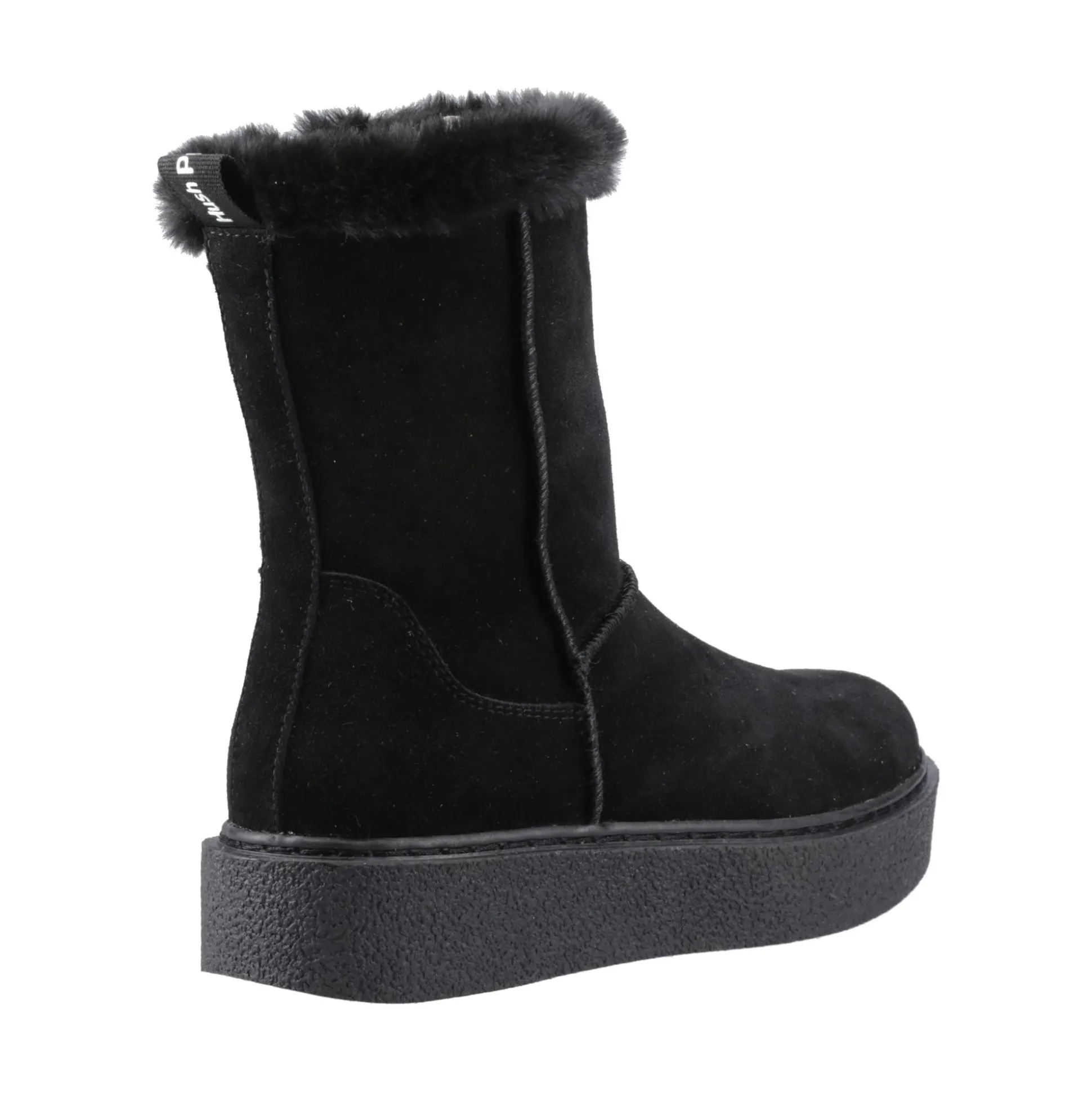 Hush Puppies Becca Mid Boot Womens - Black