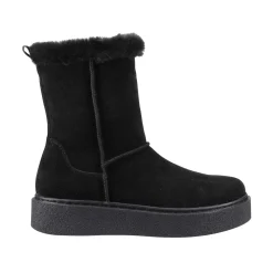 Hush Puppies Becca Mid Boot Womens - Black