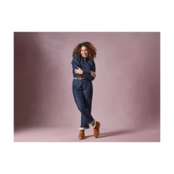 Hush Puppies Brielle Stitch Boot Womens - Tan