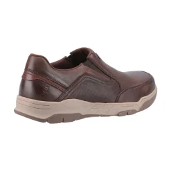 Hush Puppies Fletcher Mens Shoe - Coffee