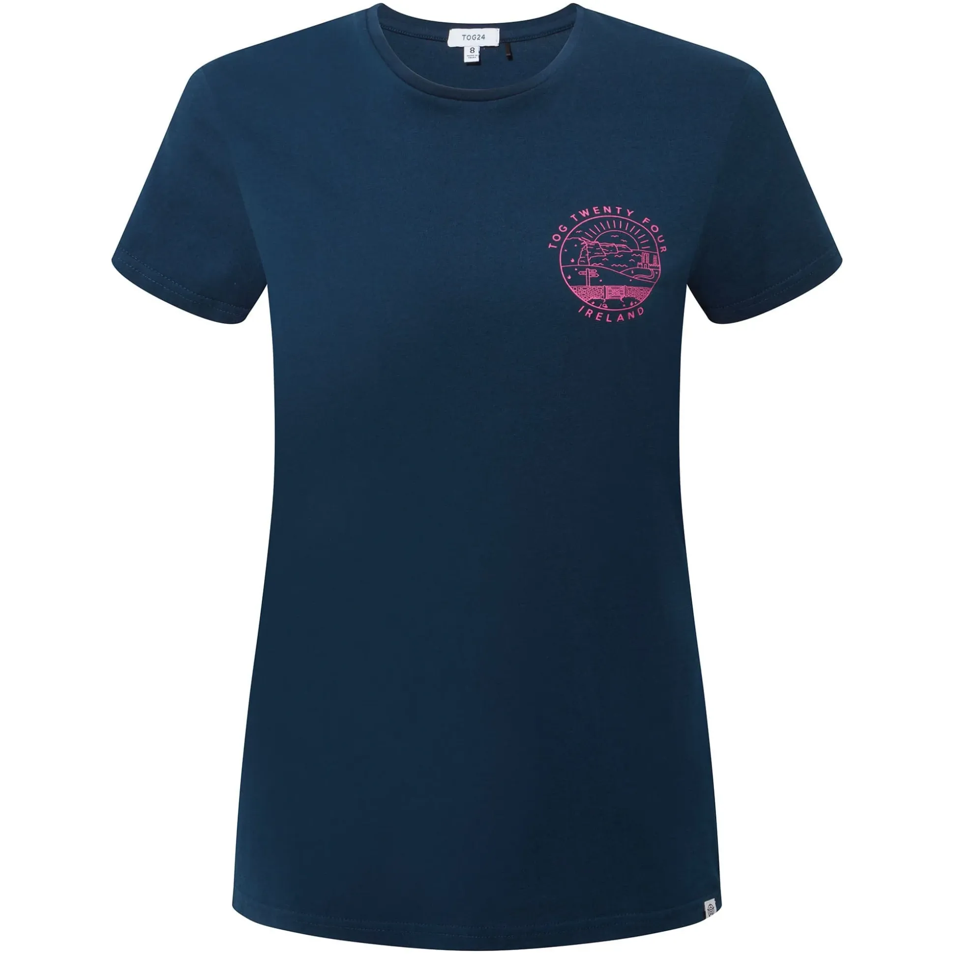 Ireland Womens 100% Cotton T-Shirt - Starry Night