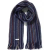 Jenkin Knitted Scarf - Multi Col Stripe