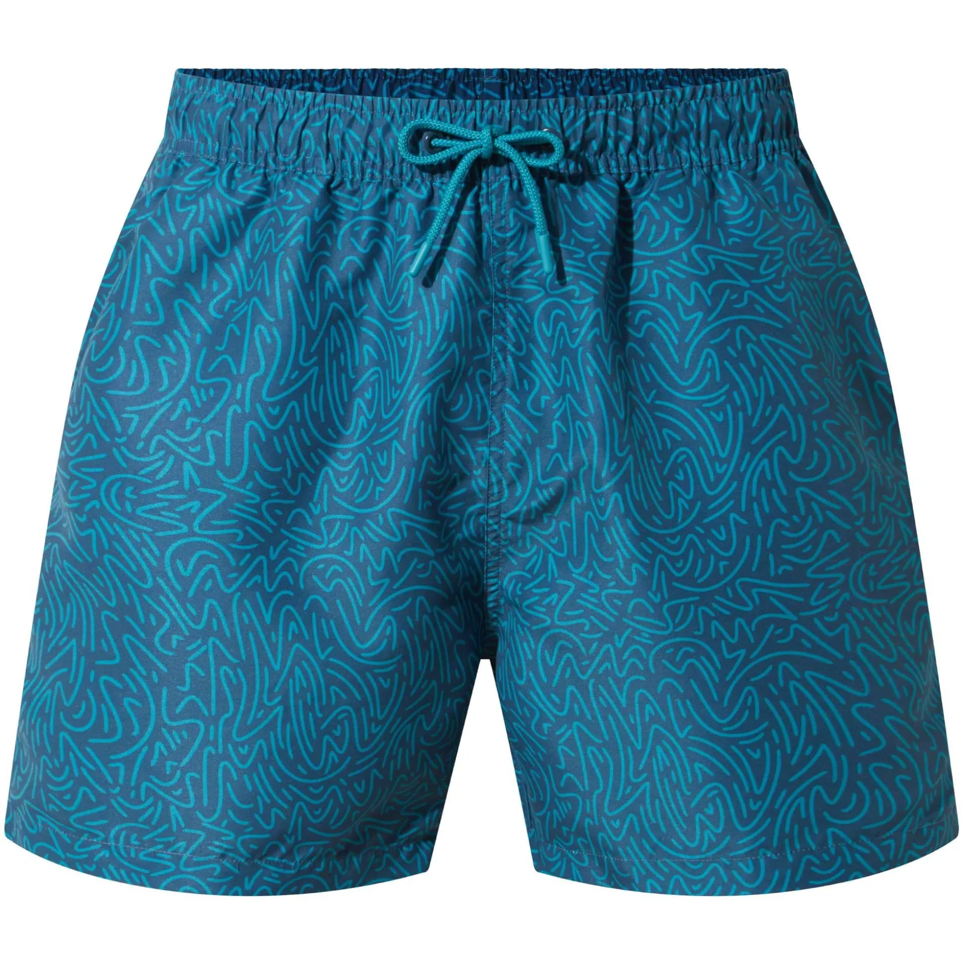 Kai Mens Swimshorts - Night Sea Sketch Print