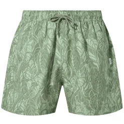 Kai Mens Swimshorts - Pistachio Palm Print