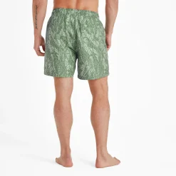 Kai Mens Swimshorts - Pistachio Palm Print