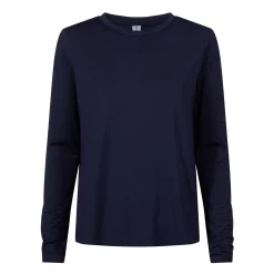 Kehlani Womens Long Sleeve Performance Top - Oxford Blue