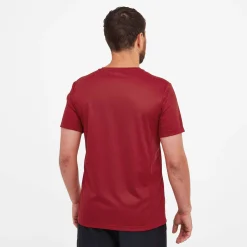 Kennedy Mens Tech T-Shirt - Chilli