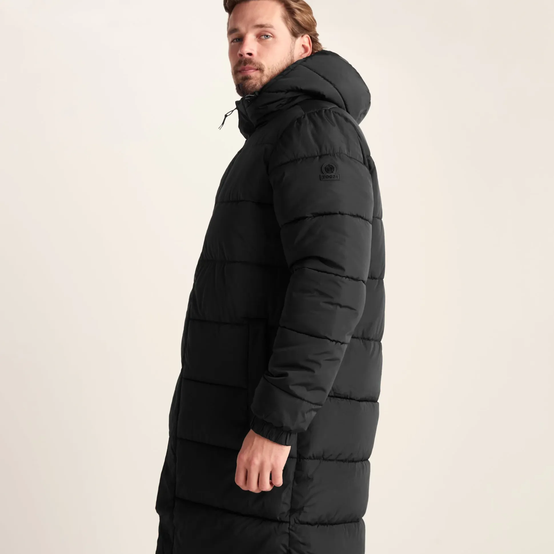 Langrick Mens Long Insulated Jacket - Black