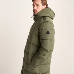 Langrick Mens Long Insulated Jacket - Khaki