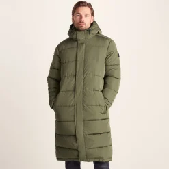 Langrick Mens Long Insulated Jacket - Khaki