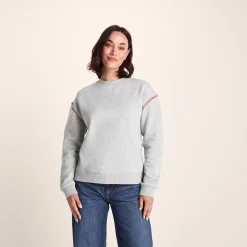 Lillia Womens Supersoft Sweat - Light Grey Marl