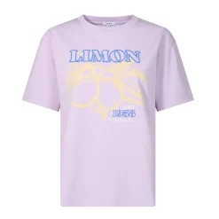 Limon Womens Supersoft Relaxed Fit T-Shirt - Lilac Blossom