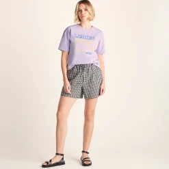 Limon Womens Supersoft Relaxed Fit T-Shirt - Lilac Blossom