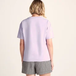 Limon Womens Supersoft Relaxed Fit T-Shirt - Lilac Blossom