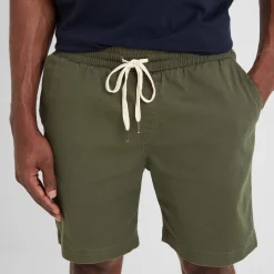 Loredo Mens Cotton Blend Shorts - Forage Green