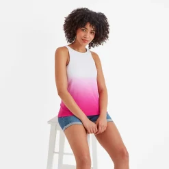 Louise Womens Vest - Hibiscus Pink