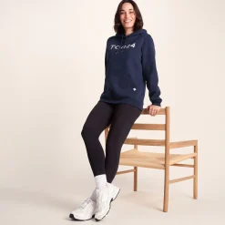 Magdalen Womens Supersoft Overhead Hoody - Oxford Blue