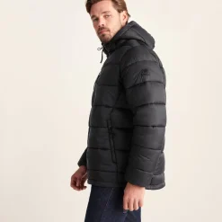 Maloney Mens Wind Resistant Insulated Jacket - Black