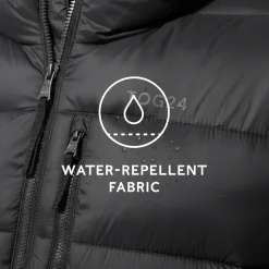 Maloney Mens Wind Resistant Insulated Jacket - Black