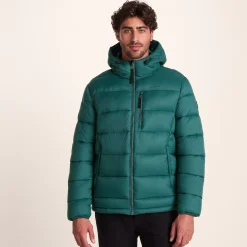 Maloney Mens Wind Resistant Insulated Jacket - Dark Turquoise