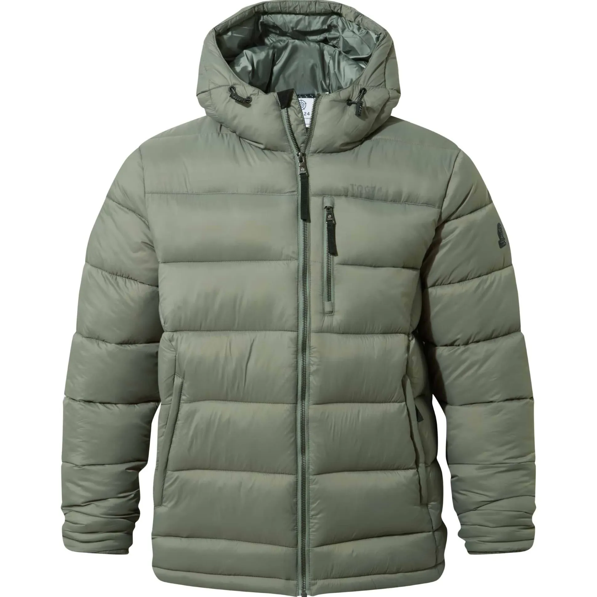 Maloney Mens Wind Resistant Insulated Jacket - Light Forest