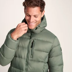 Maloney Mens Wind Resistant Insulated Jacket - Light Forest