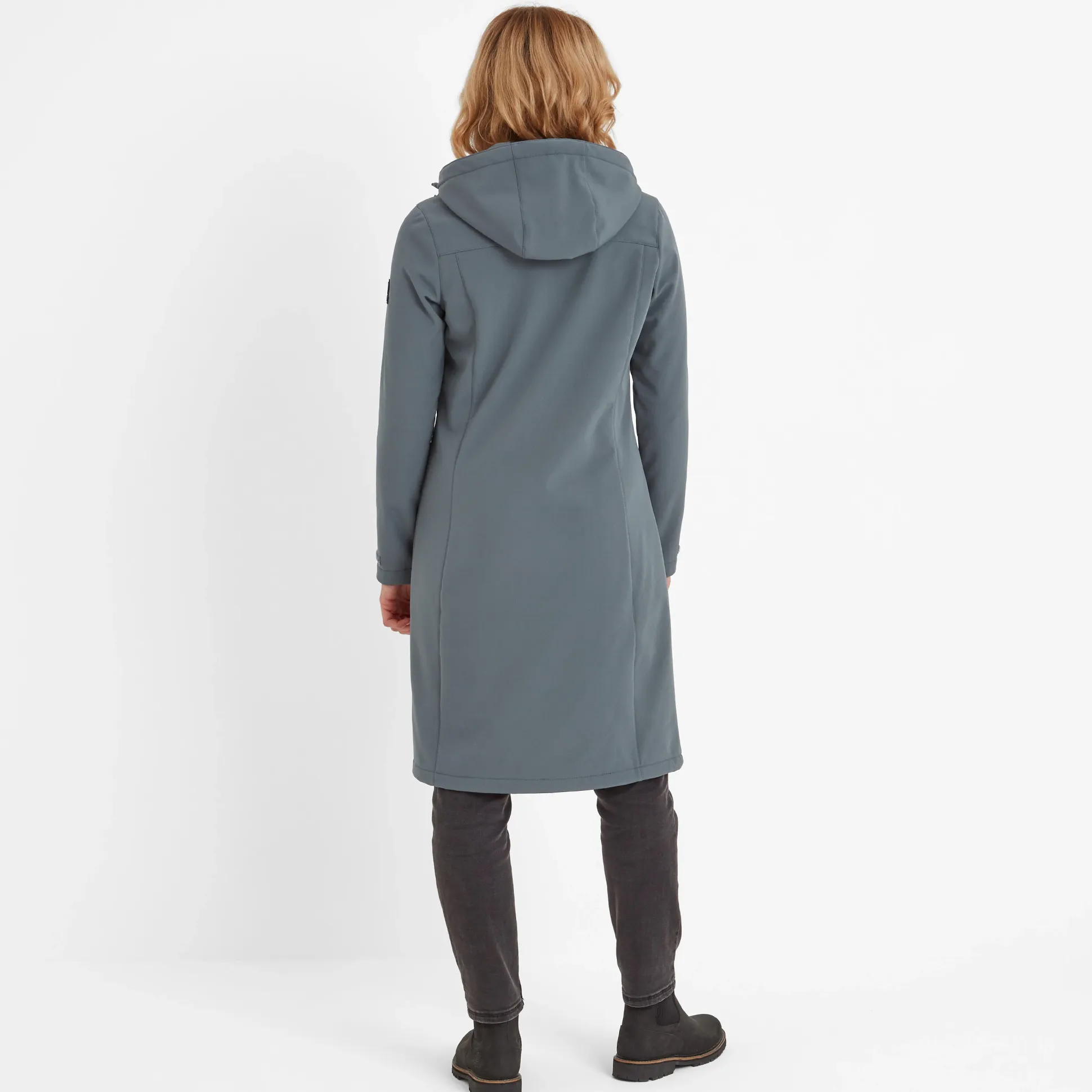 Marina Womens Long Water Resistant Softshell Jacket - Graphite