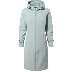 Marina Womens Long Water Resistant Softshell Jacket - Misty Grey