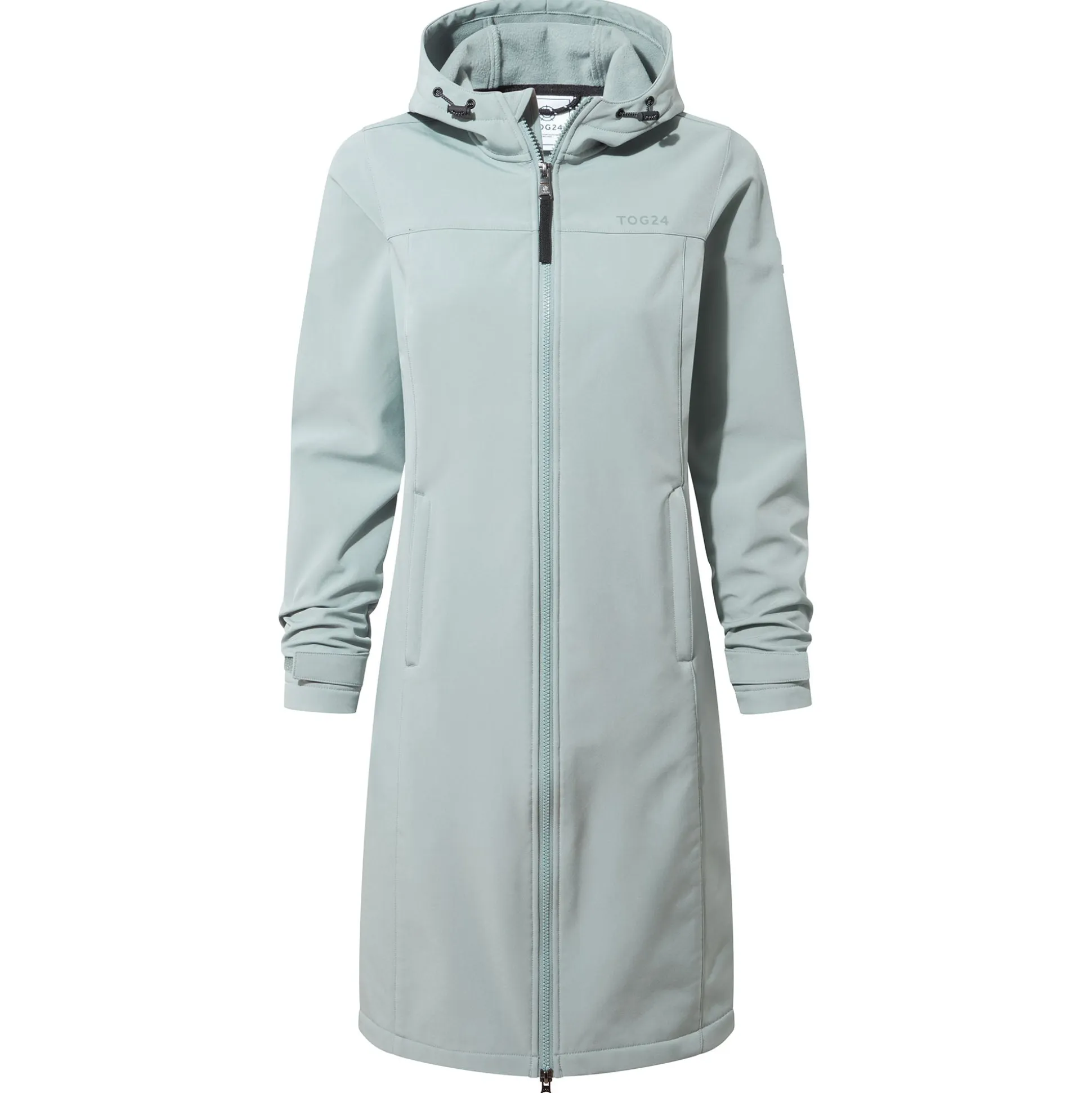 Marina Womens Long Water Resistant Softshell Jacket - Misty Grey