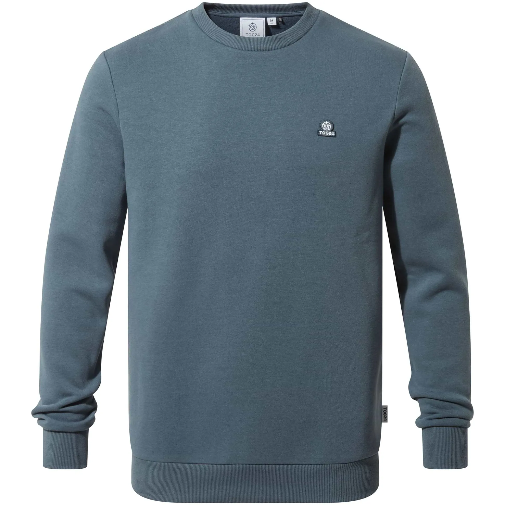 Mellor Mens Supersoft Cotton Rich Sweat - Arctic Blue