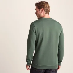 Mellor Mens Supersoft Cotton Rich Sweat - Light Forest