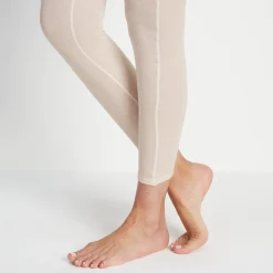 Meru Womens Cashmere Touch Base Layer Leggings - Off White