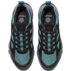 Mesa Womens Low Walking Shoe - Black/Teal