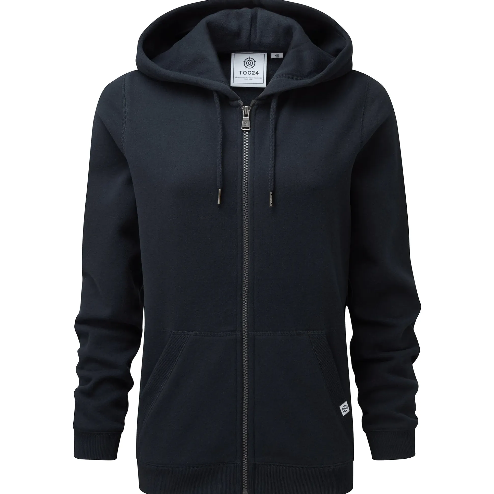 Mia Womens Supersoft Zip Hoody - Dark Indigo