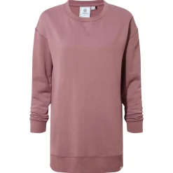 Michelle Womens Cotton Blend Sweat - Mauve