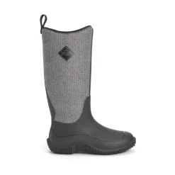 Muck Boots Hale Womens Wellington - Black/Fuzzy Herringbone