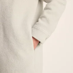 Nayla Womens Long Shacket - Warm Cloud