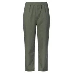 Nelson Mens Relaxed Fit 100% Cotton Heavyweight Straight Leg Trousers - Faded Khaki